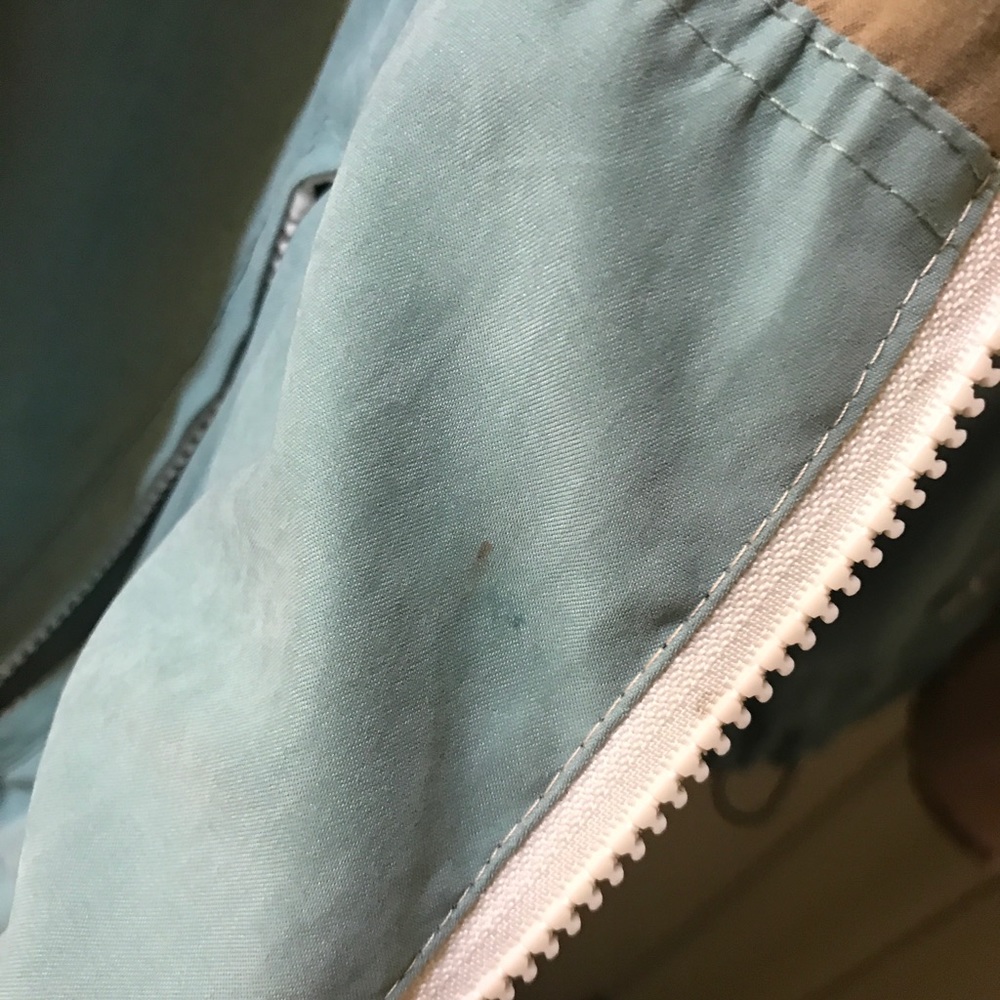 Unique Multicolored Reversible Rain Jacket - image 3